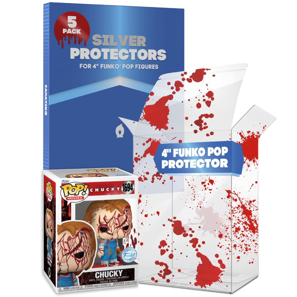 Protectores Bloody Funko Pop!® de 4" SILVER SERIES™