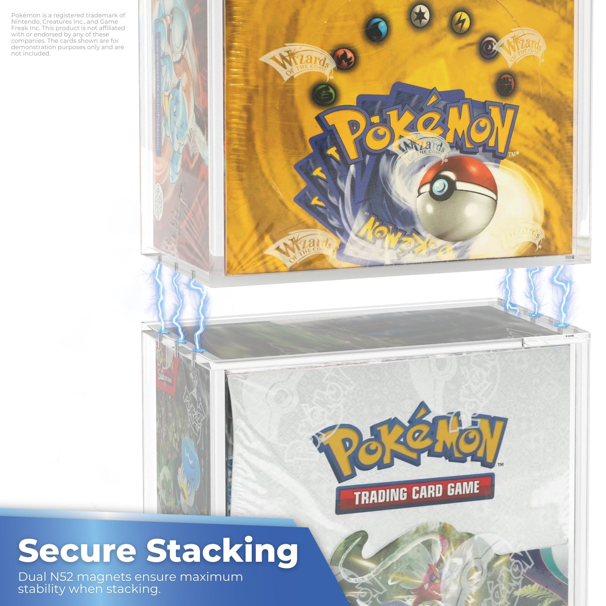PLATINUM SERIES™ Protettori Acrilici Pokémon Booster