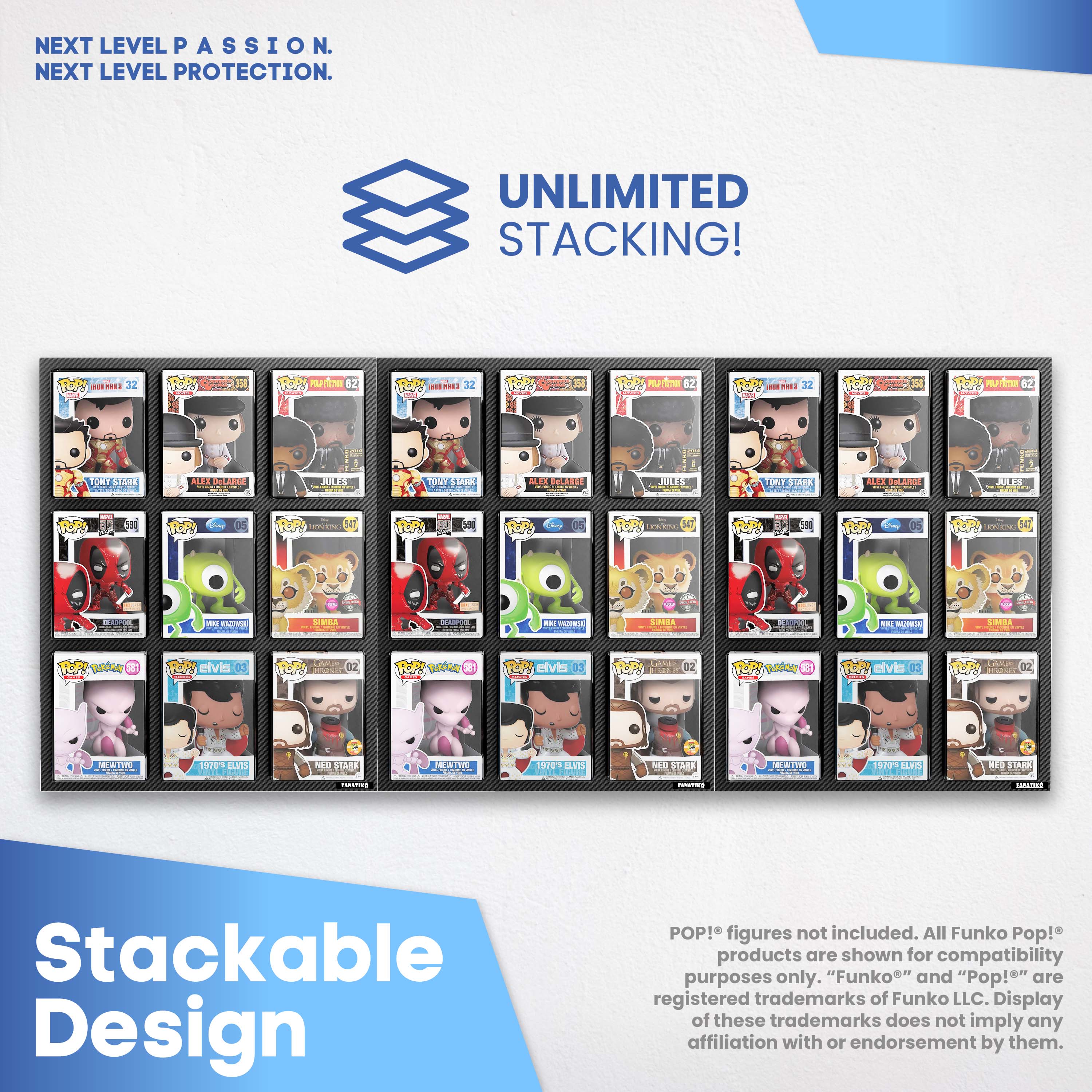 Funko Pop!® Display-Case für 9 Figuren