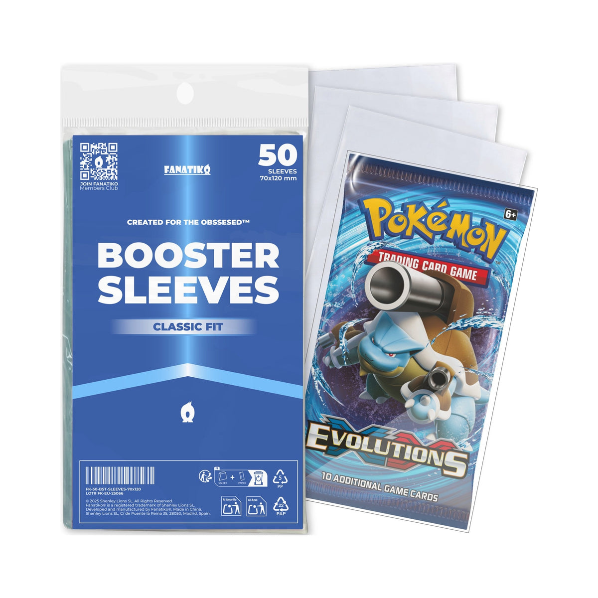 Funda para sobres de Pokémon sellados, libre de ácido