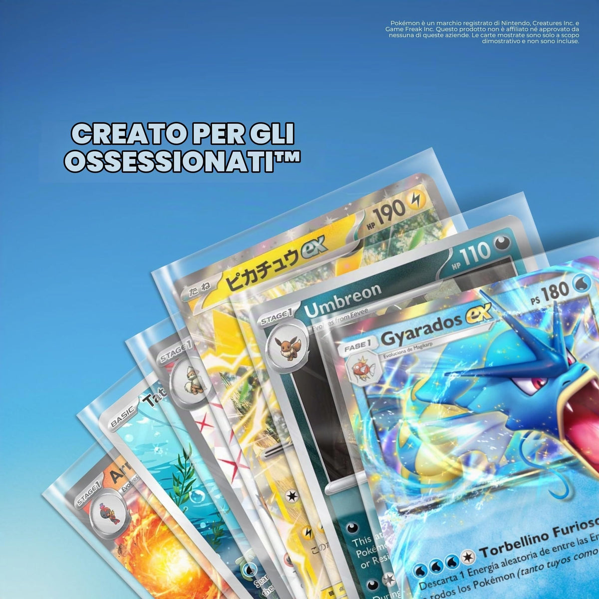 Bustine per carte Pokémon e altri TCG