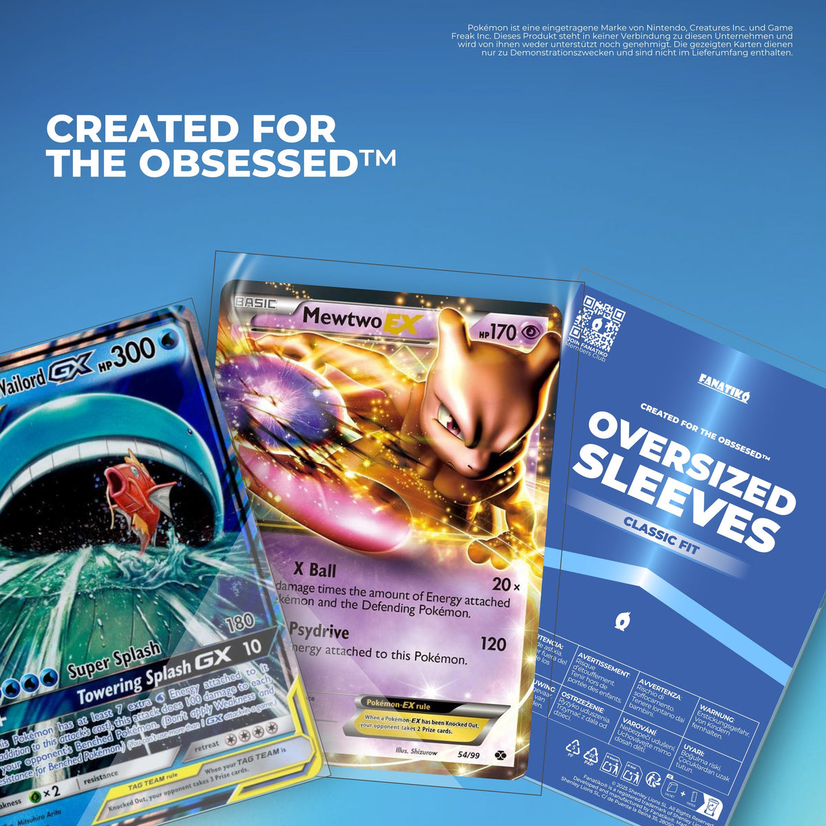 Hüllen für Pokémon Jumbo-Karten