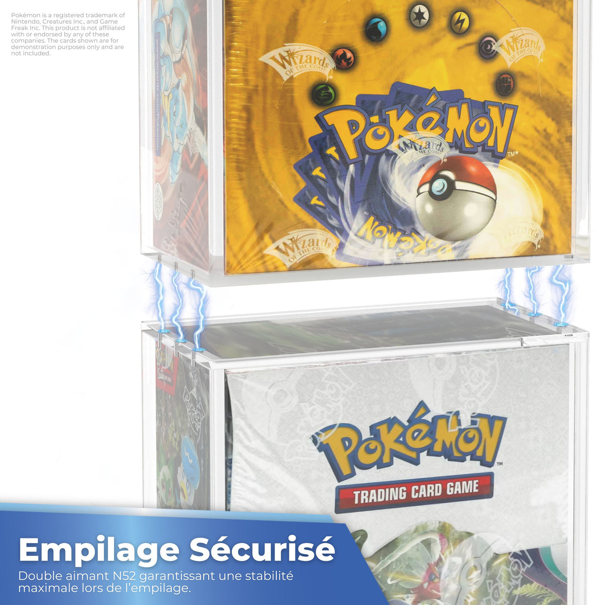 Empilage sûr de plusieurs protections PLATINUM