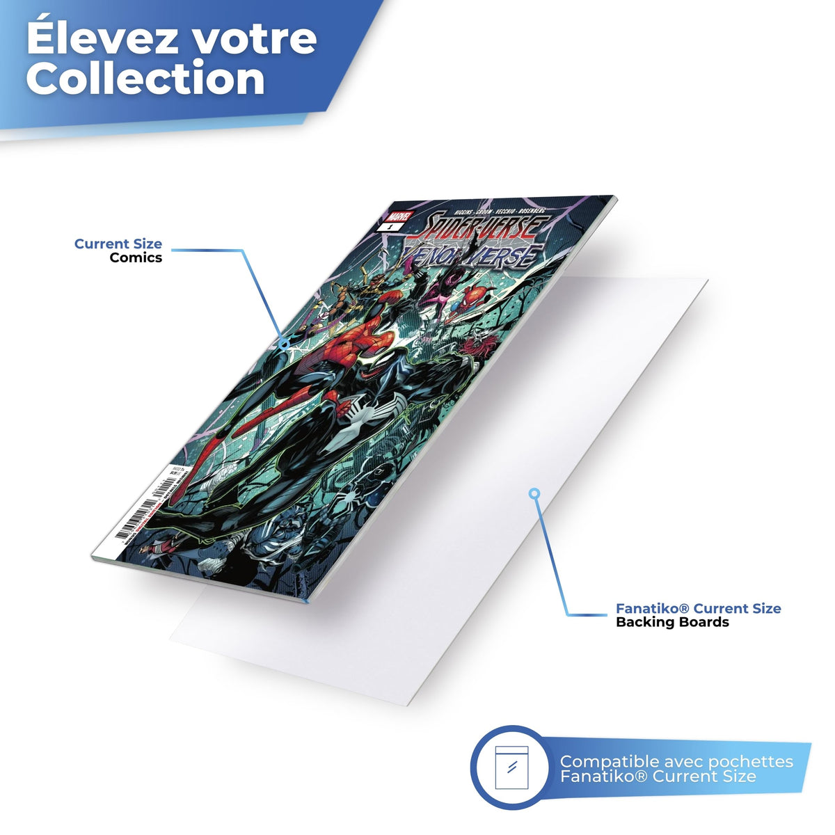 Carton de renfort compatible avec les pochettes Fanatiko format actuel
