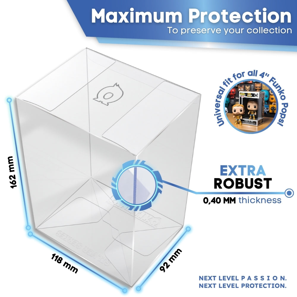 SILVER SERIES™ 4" Funko Pop!® Protectors