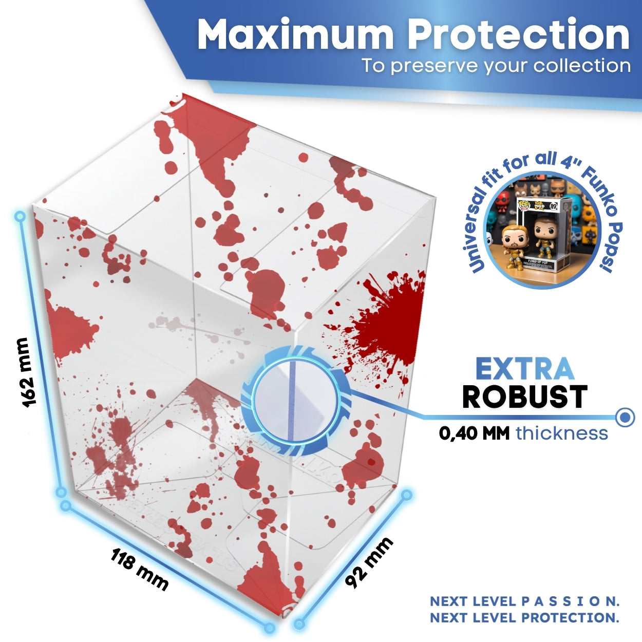 Protettori Funko Pop!® 4" SILVER SERIES™ Bloody