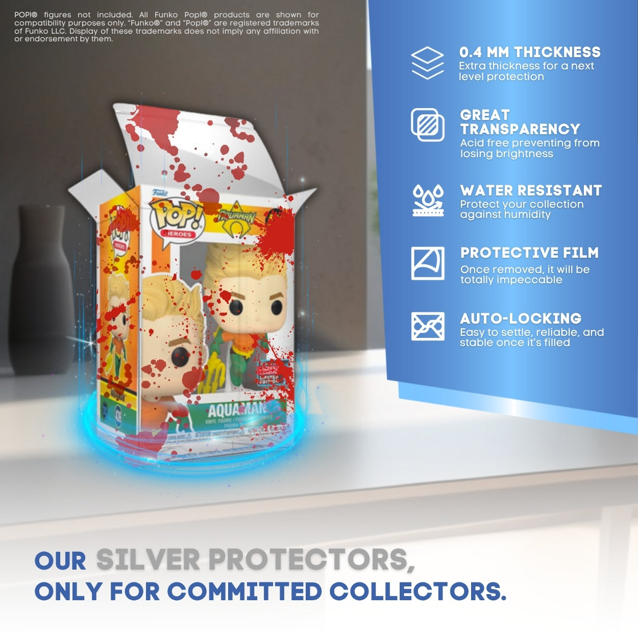 Protettori Funko Pop!® 4" SILVER SERIES™ Bloody