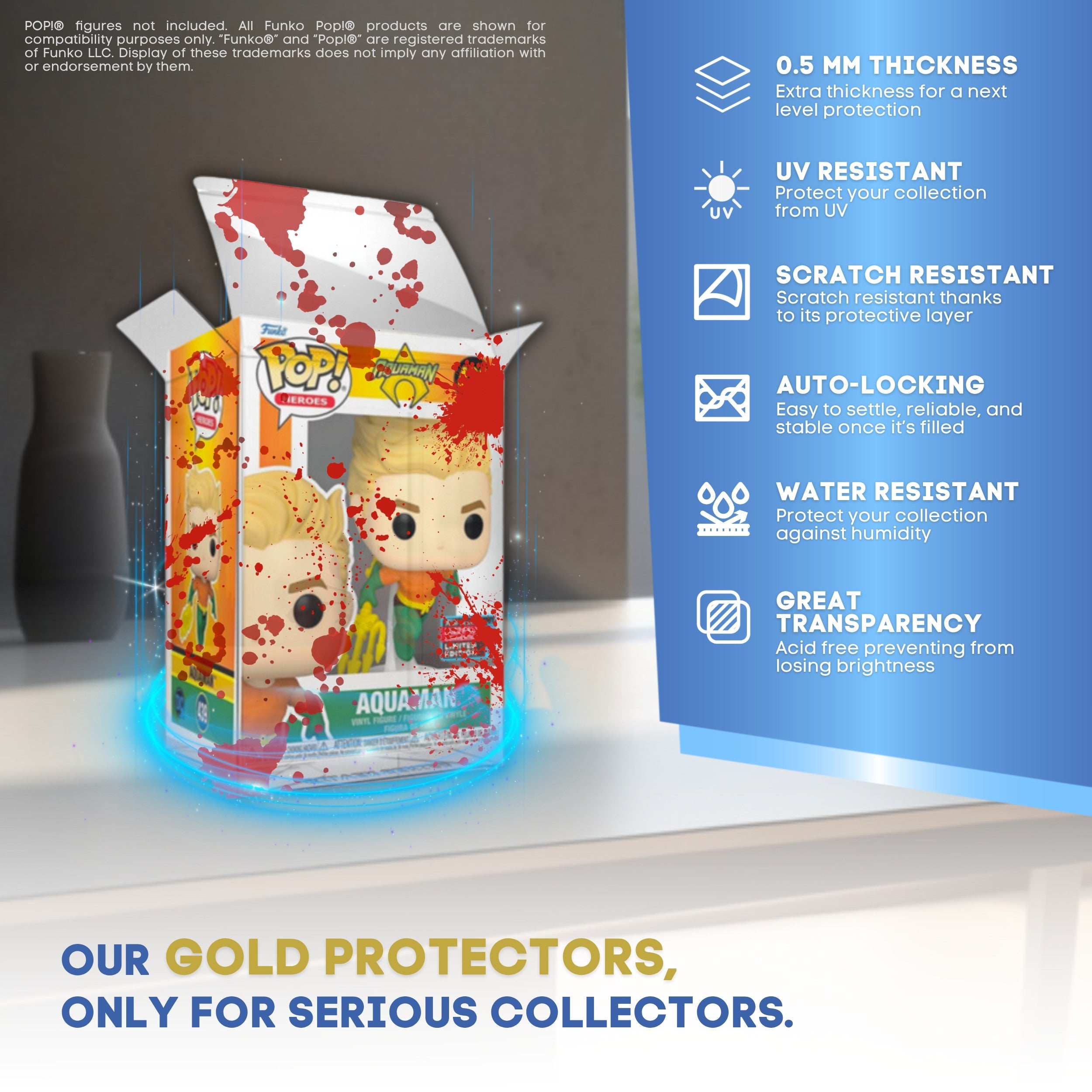GOLD SERIES™ 4" Funko Pop!® Bloody Protectors