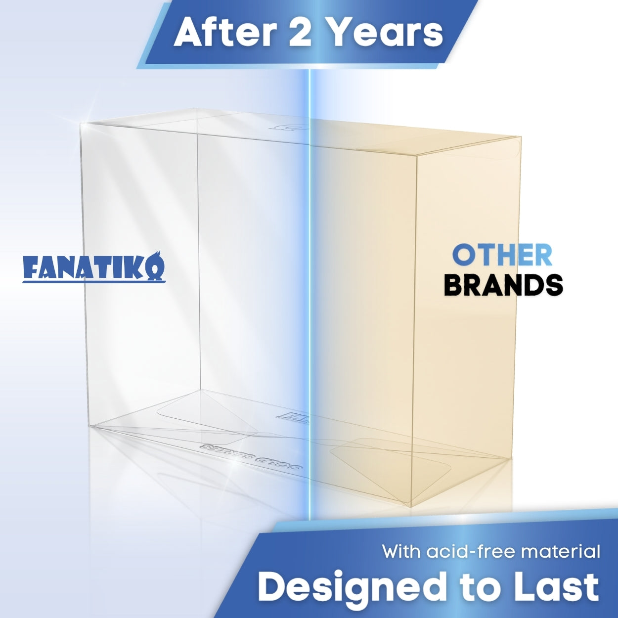 GOLD SERIES™ 2er-Pack Funko Pop!® Schutzboxen