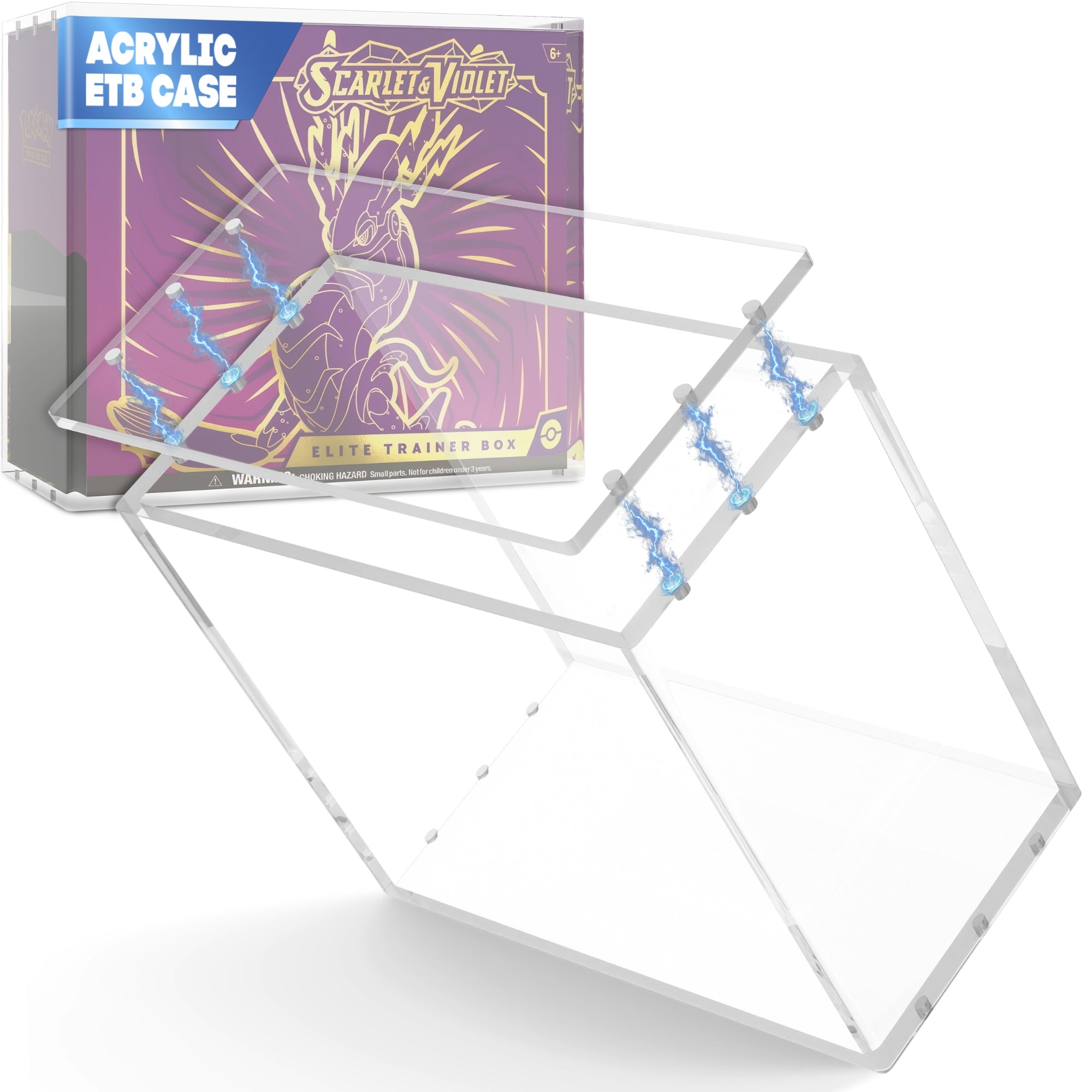 PLATINUM SERIES™ Protectores Acrílicos Pokémon ETB