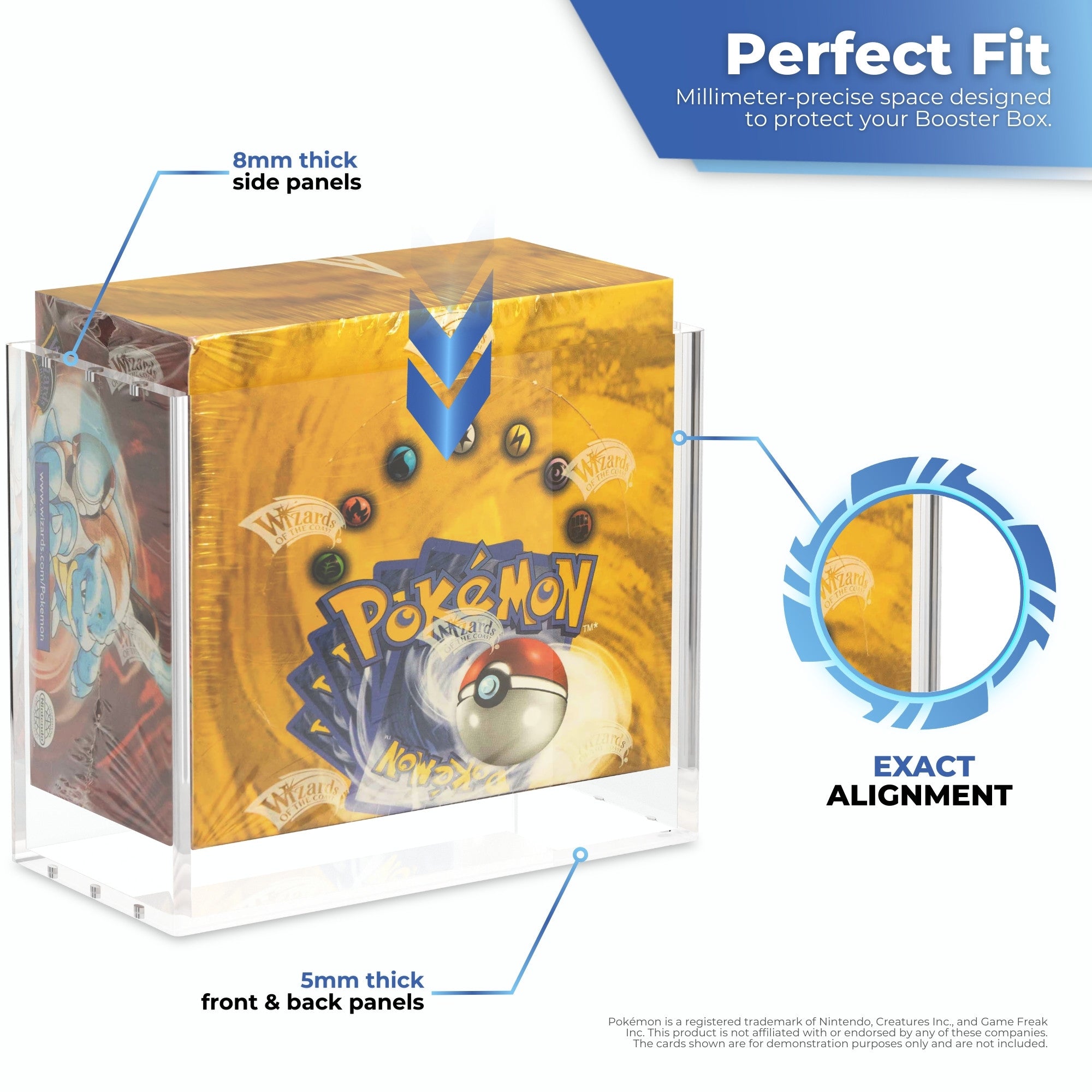 PLATINUM SERIES™ Protettori Acrilici Pokémon Booster