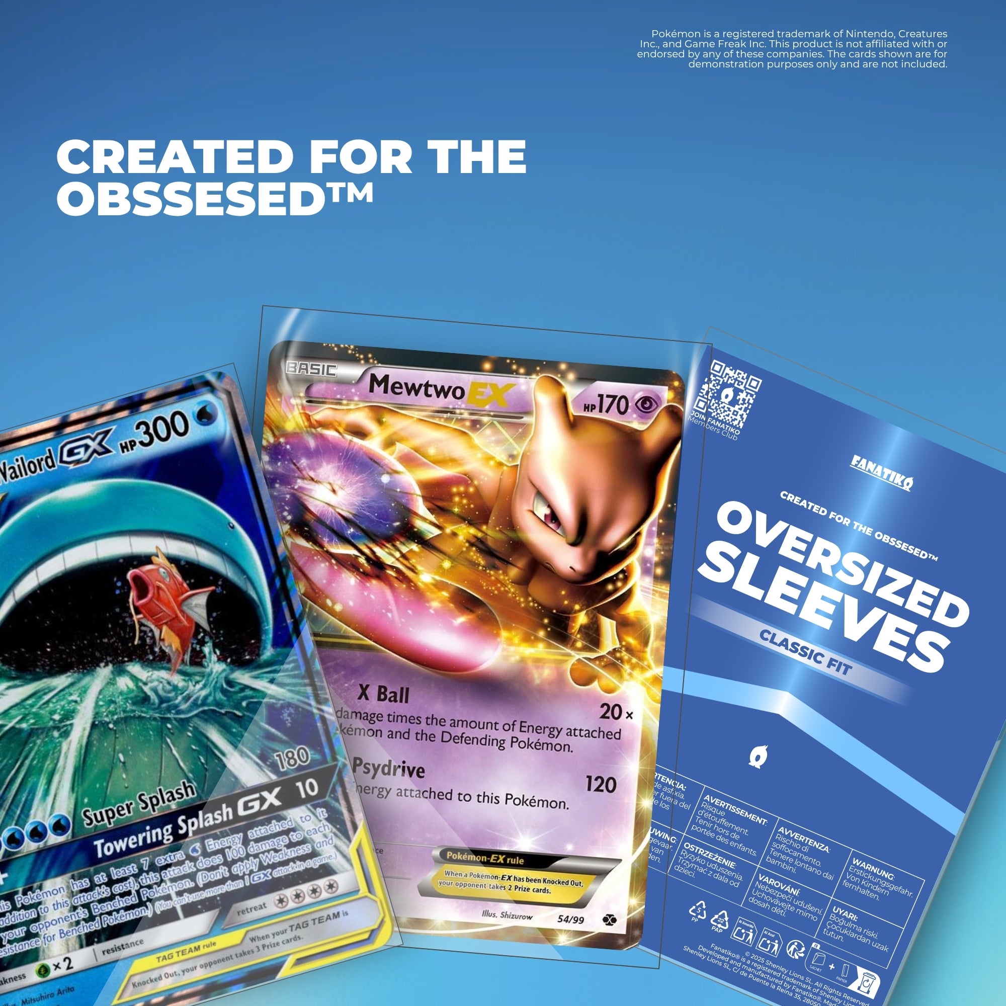 Protettore Carte Jumbo Pokémon