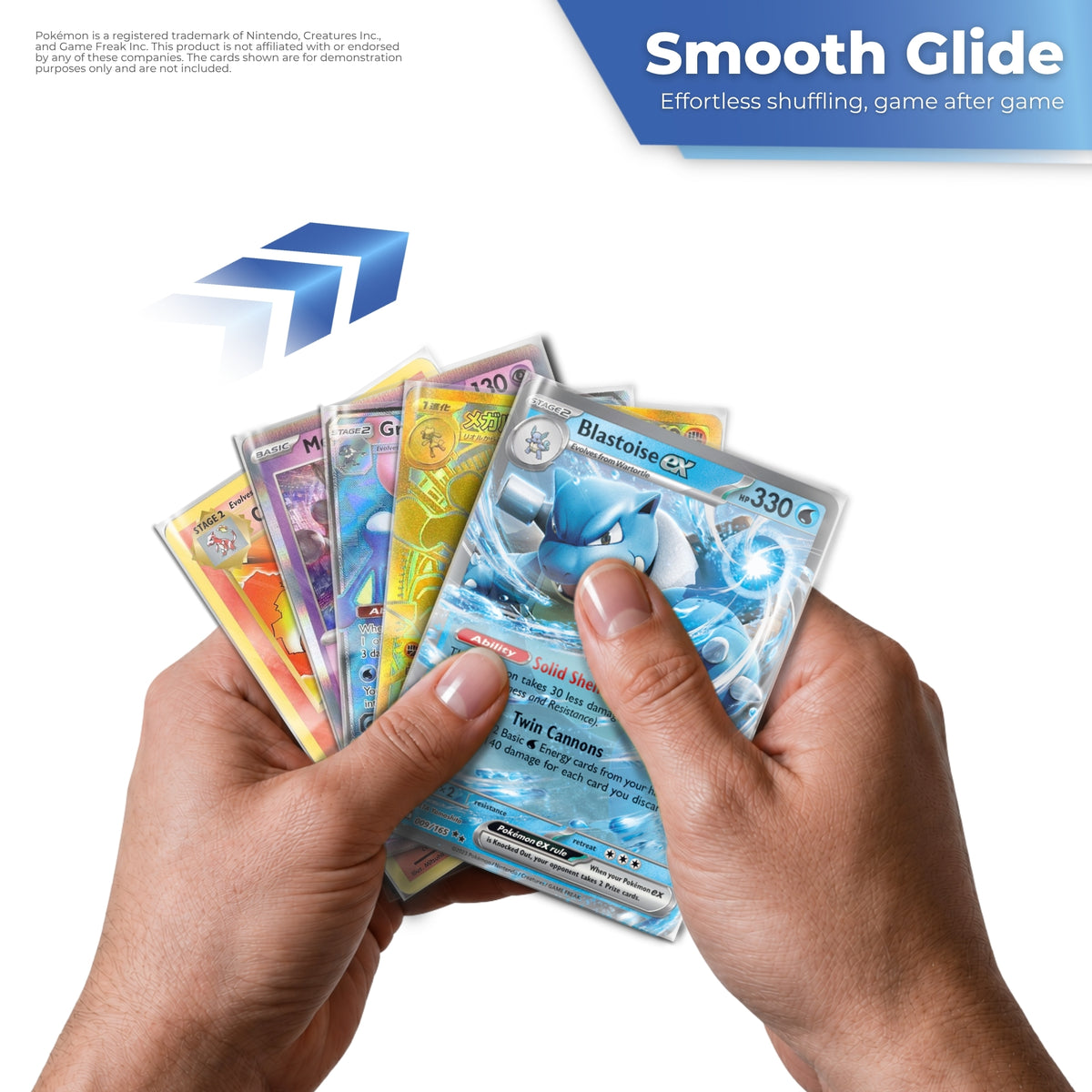 Ultra clear perfect fit sleeve showing the card artwork