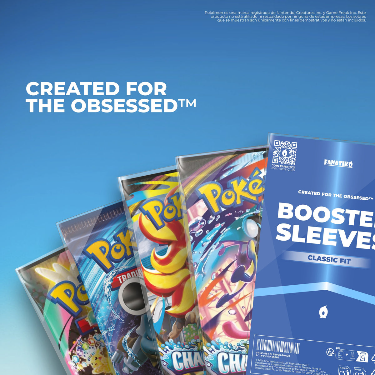 Fundas para sobres de cartas Pokémon y otros TCG