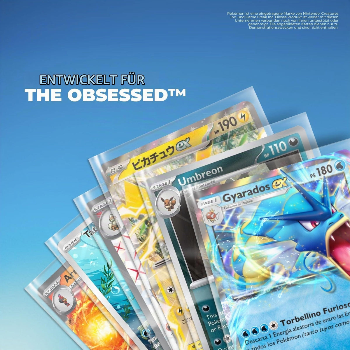 Kartenhüllen für Pokémon und andere TCG