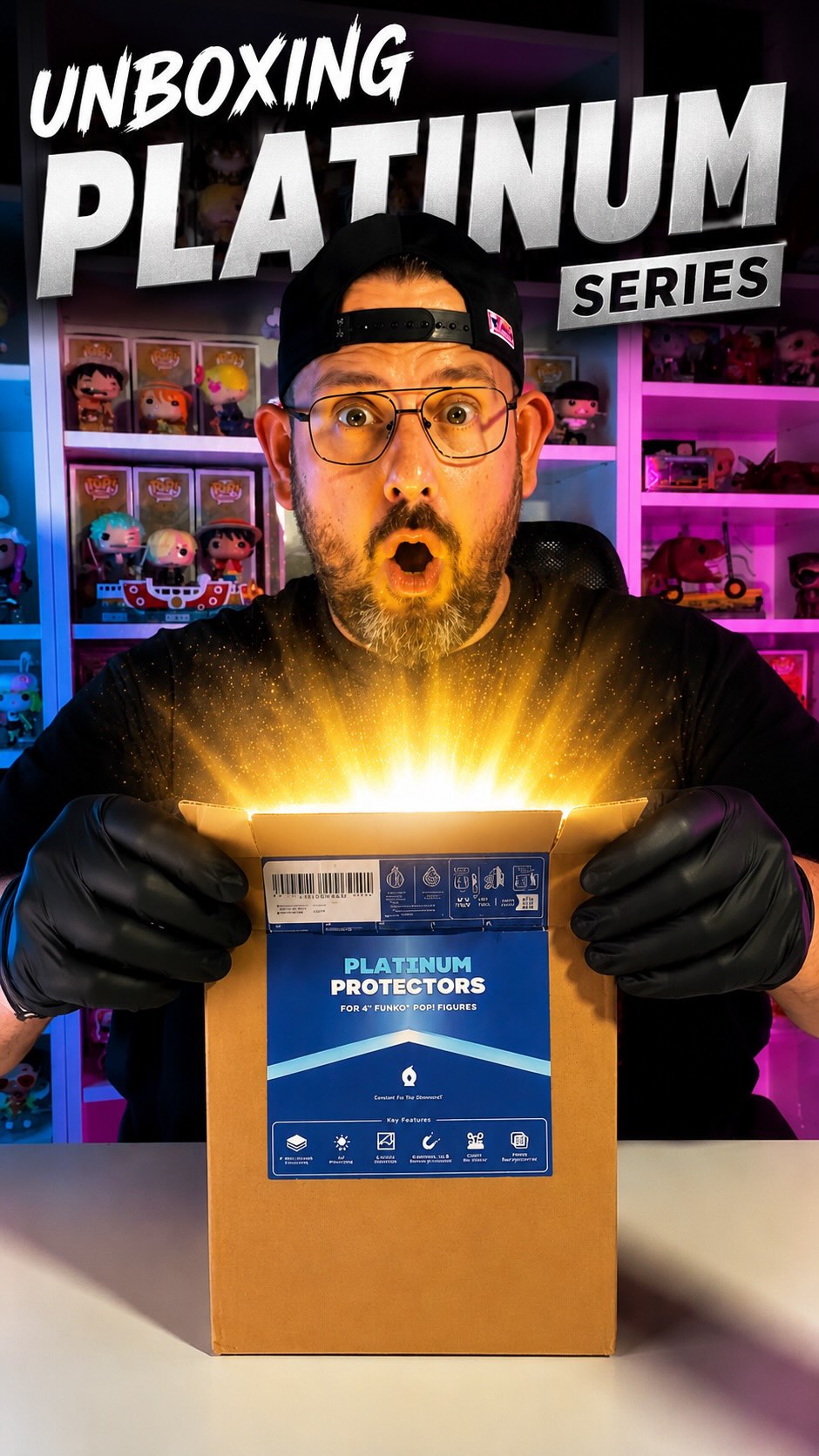 Unboxing protectores Fanatiko - @quellodeifunko