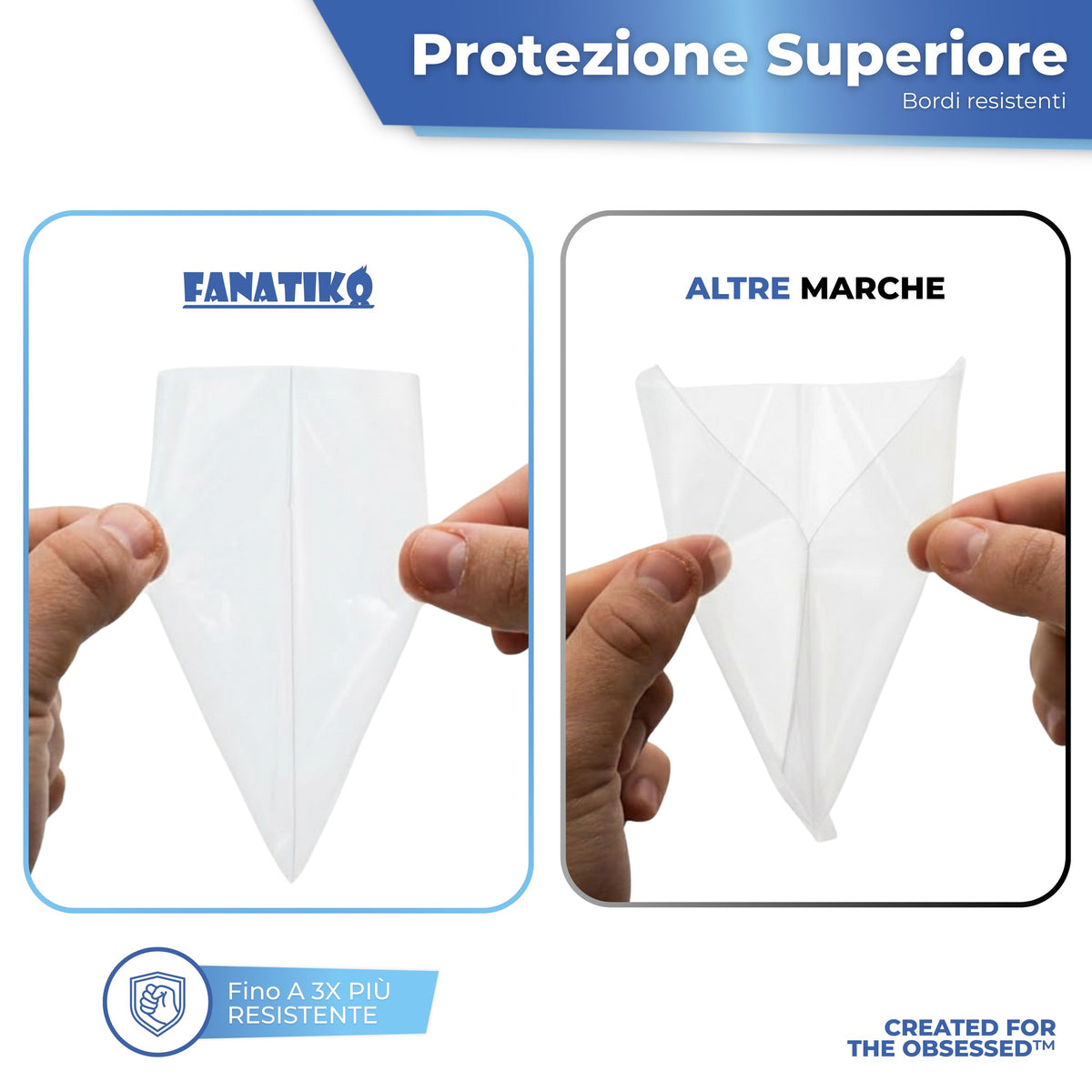 Bordi rinforzati: fino a 3 volte più resistenti