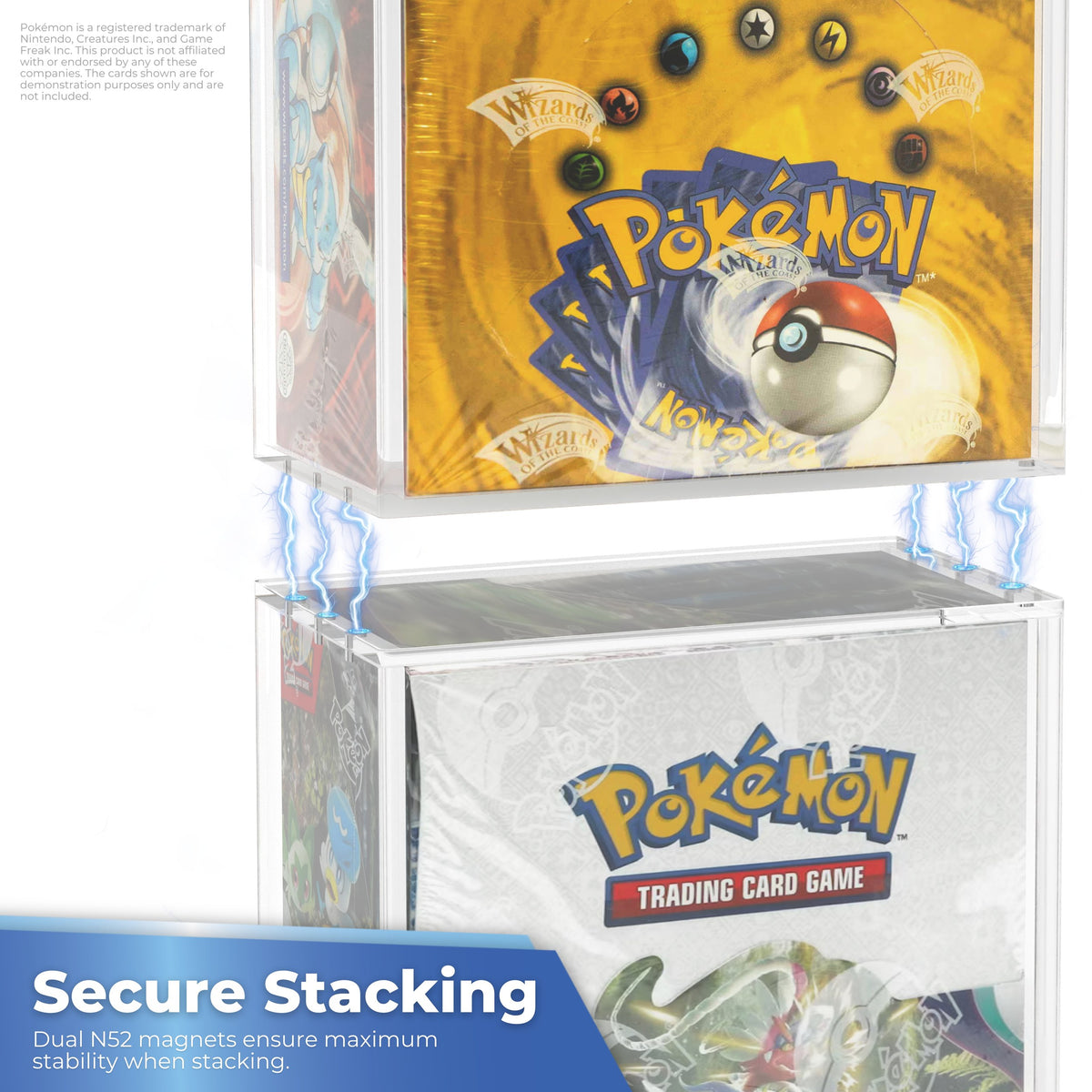 Secure stacking of several PLATINUM protectors