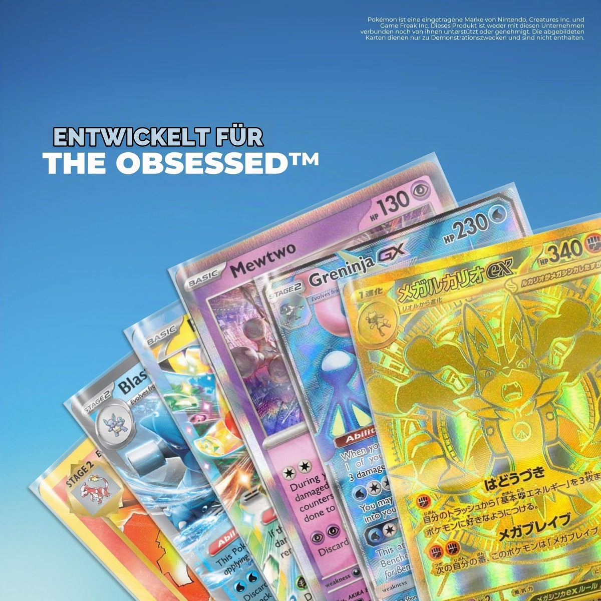 Kartenhüllen für Pokémon und andere TCG